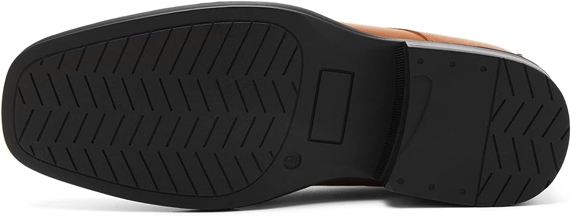 Temeshu Men's Oxford Classic Dress Shoes Casual Business Formal Lace up Shoes Lightweight DS11 - Image 5