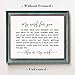 My Wish for You Sign, Farmhouse Sign, for Kids, Nursery Quotes, My Wish Quote, Inspirational Wall Art, Fine Art Print, 8 x 10 Inches Unframed (8X10 INCH)