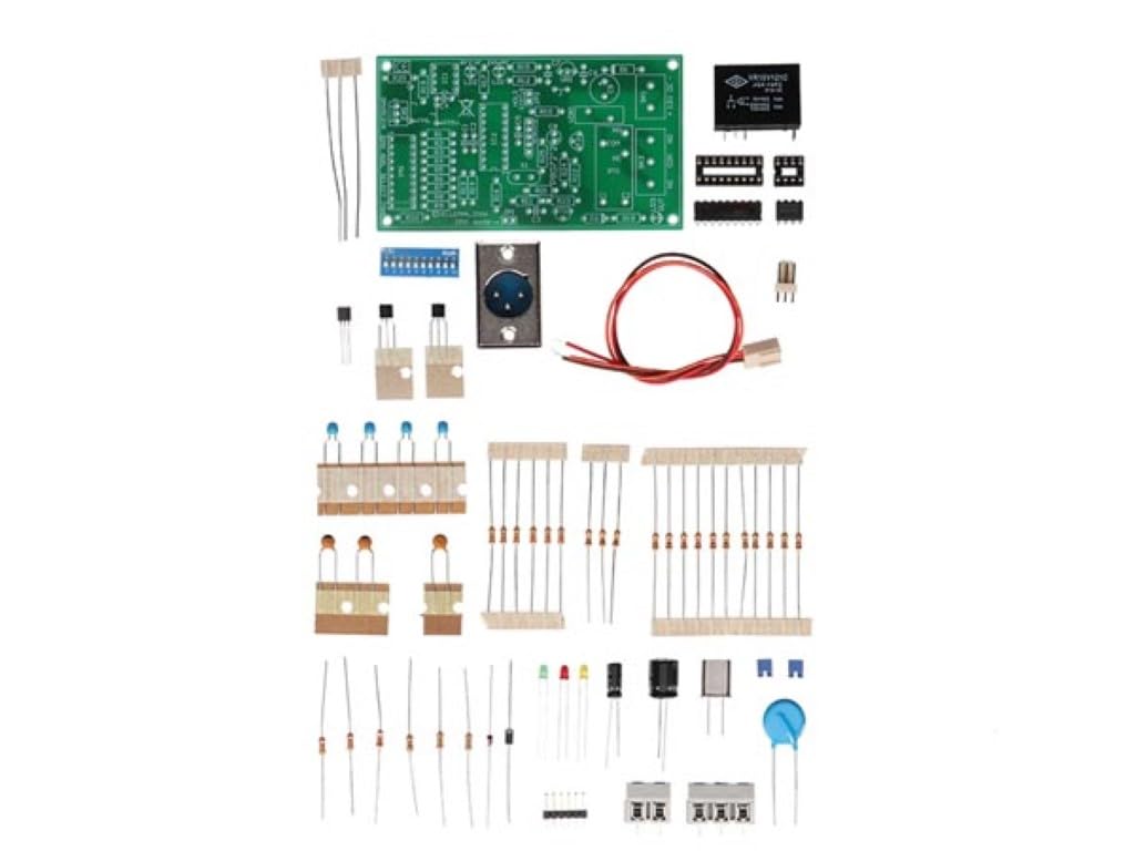 Whadda Kit di saldatura didattico, relè controllati da DMX