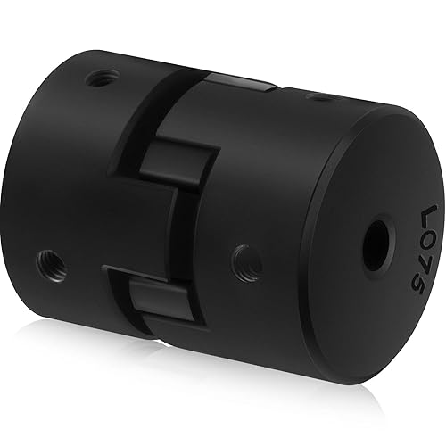 Juego de acoplamiento flexible de 3 piezas con mandíbula en L y acoplamiento divisor de troncos de araña de goma 1 unidad 12 pulgadas a 78 pulgadas