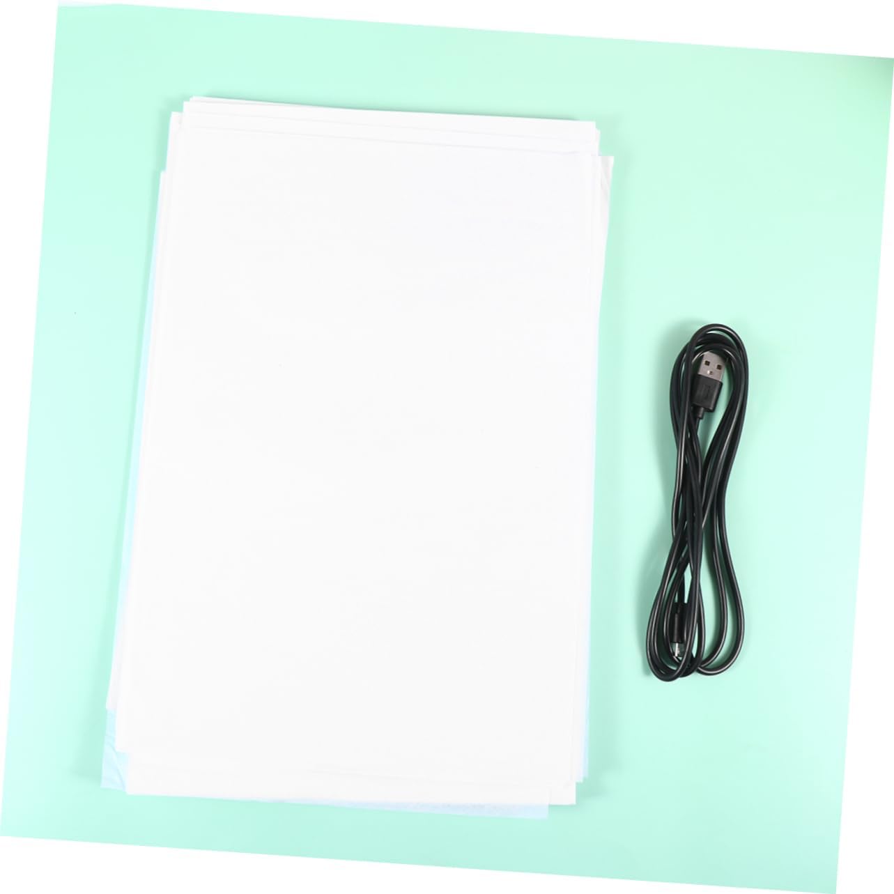 SEWACC Portable Led Copyboard Tracing Light Box Tracing Board Light up Drawing Board USB Cable Copy Paper