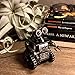 KALIFANO Wall-E Inspired Recycled Metal Sculpture Handcrafted from Scrap Metal - One of a Kind Handmade Steel Art
