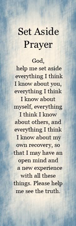 Set Aside Prayer Bookmarks- Fully Laminated Set of 5 by...