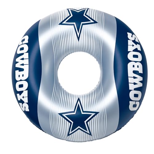 BigMouth 36” Inflatable Pool Floats Officially Licensed NFL Fan Gear Merchandise Inner Tube for Adults and Teens - Dallas Cowboys