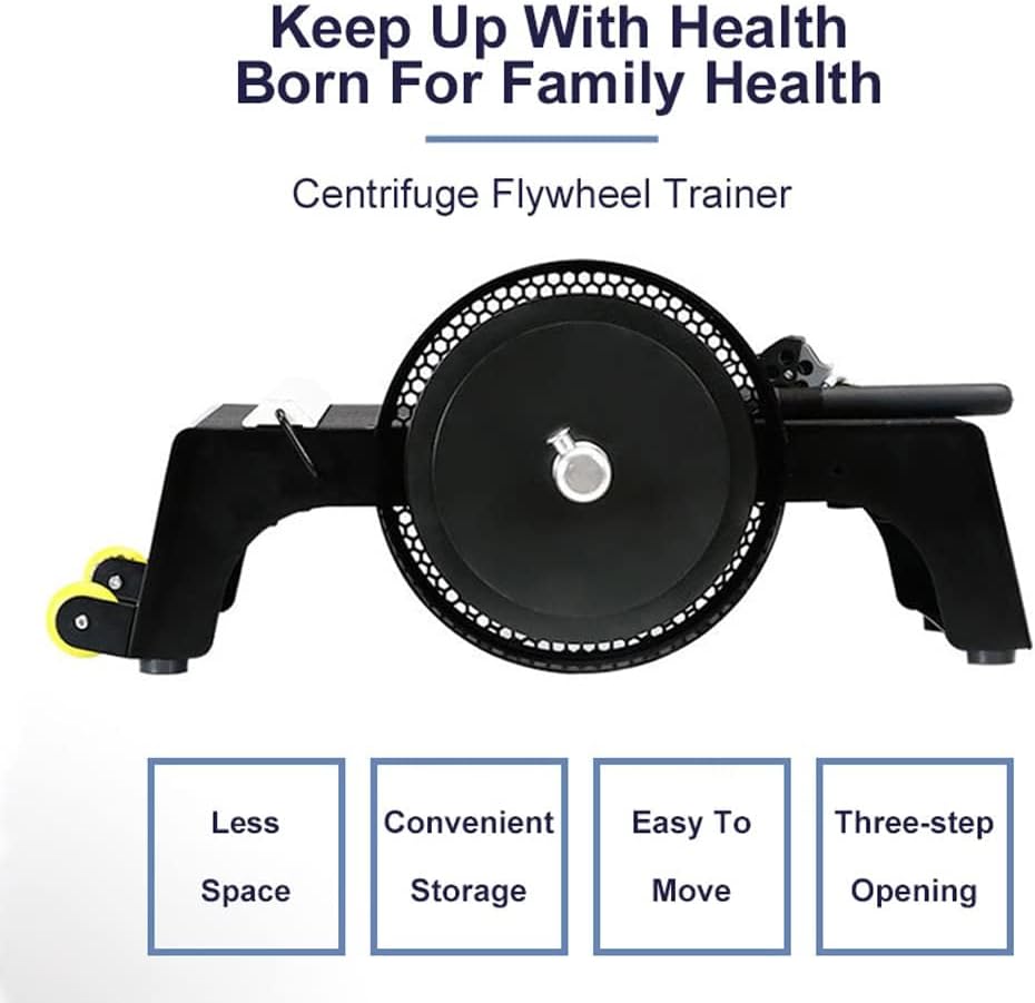 Flywheel Training Device for Multi-Exercise Gym Workouts,Wheel w/Adjustable Resistance for Enhanced Strength Training