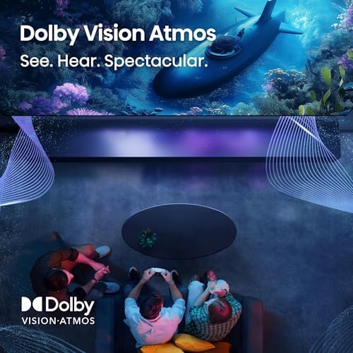Hisense 55E6SF - 55" E6 Series Hi-QLED 4K UHD Smart Fire TV, AI Light Sensor, Dolby Vision · Atmos, Voice Remote with Alexa, Motion Rate 120, HDR 10+ Adaptive, Game Mode Plus (2026 New Model) - 5