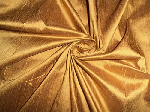 Tissu soie Dupioni bicolore jaune noir pour robe de soirée et rideaux