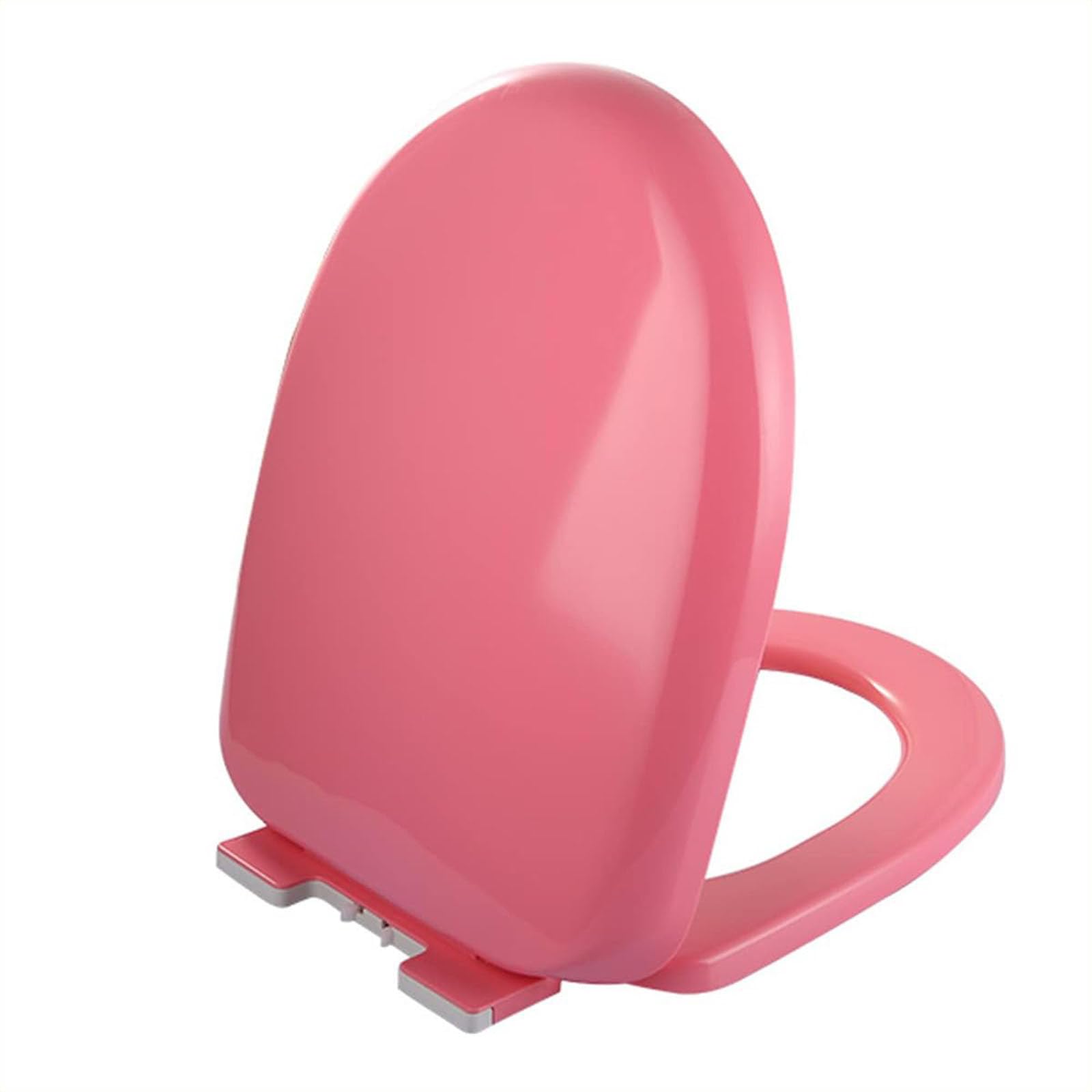 Tapa Wc Impermeable, Asiento Inodoro PequeñO En Forma De U, Taza Wc Colorida, Accesorios BañO, Hecho De Material De Pp, Tapa Inodoro Universal, Tapadera Wc, 34cm*44cm,Rosado