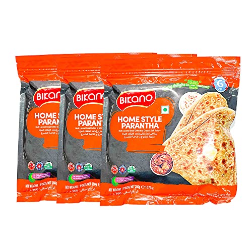 BIKANO z[X^Cp^ (360g×3) Ⓚ HOME STYLE PARANTHA ܂  p i `peB Ch yN[ցz _˃XpCX