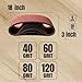 POWERTEC 3 x 18 Inch Sanding Belts, 5 Each of 40/60/80/120 Grits, 20PK, Aluminum Oxide Belt Sander Sanding Belt Assortment for Portable Belt Sander, Wood & Paint Sanding, Metal Polishing (110802)