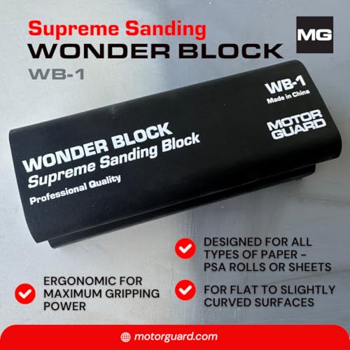 Image of Motor Guard - Block Sanding Wonder Bar (WB1),One Size