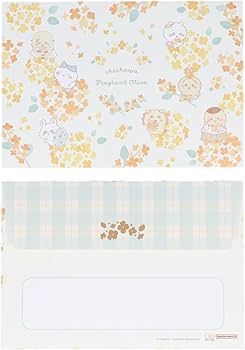 Amazon.co.jp: サンスター文具 ちいかわ ミニレターセット みんな