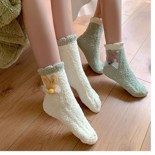 Image of Benefeet Sox Womens Fuzzy Socks Girls Cute Slipper Sock Funny Fluffy Winter Warm Soft Cozy Plush Indoor Sleep Sock