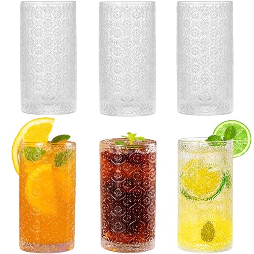 Ribbed Glassware Set