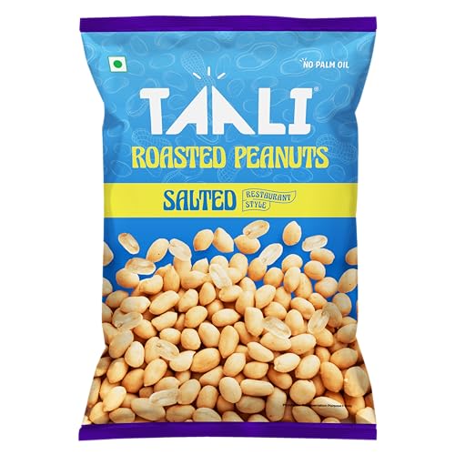 Image of Taali Roasted Peanuts - Salted Peanuts |Crunchy Healthy Snacks | No Trans Fat, Gluten free, Roasted Not Fried (Pack of 8 x 150 gms)(weight may vary)