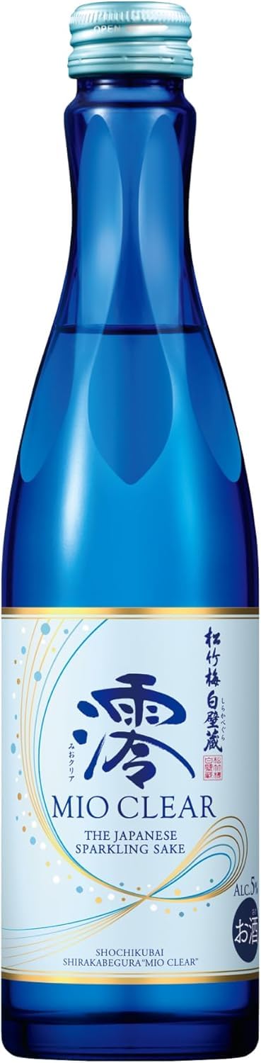 Amazon.co.jp: 松竹梅 白壁蔵 澪 CLEAR スパークリング 清酒 【りんご