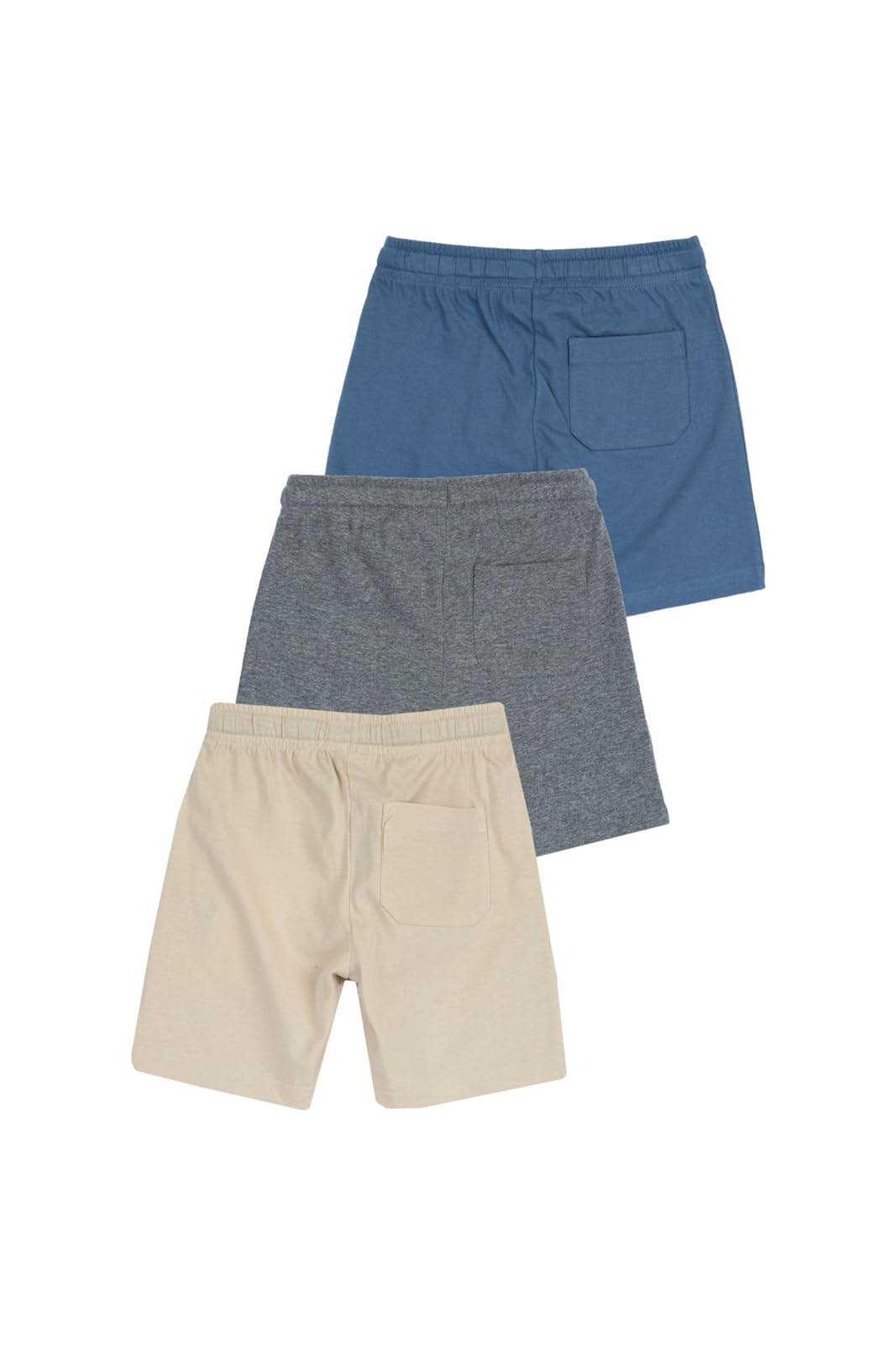 Chicco, Pantalones Cortos Niño, Set de 3 Bermudas Cómodas y Prácticas, en Tejido Suave, con Cintura Elástica, Ideales para Primavera y Verano, Ropa para Niños y Adolescentes