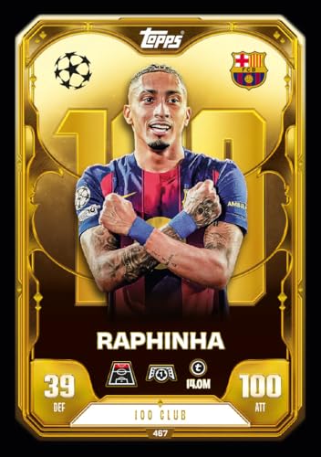 Image of Topps UCC Match Attax 2025 /26 Trading & Collectible Card Game (Mega Tin 1 - CENTURIONS)
