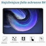 Gozopo [2 sztuki folii ochronnej do Xiaomi Pad 6 Pro 2023 / Pad 6 Pro, HD odporna na zarysowania pancerna folia ochronna na wyświetlacz