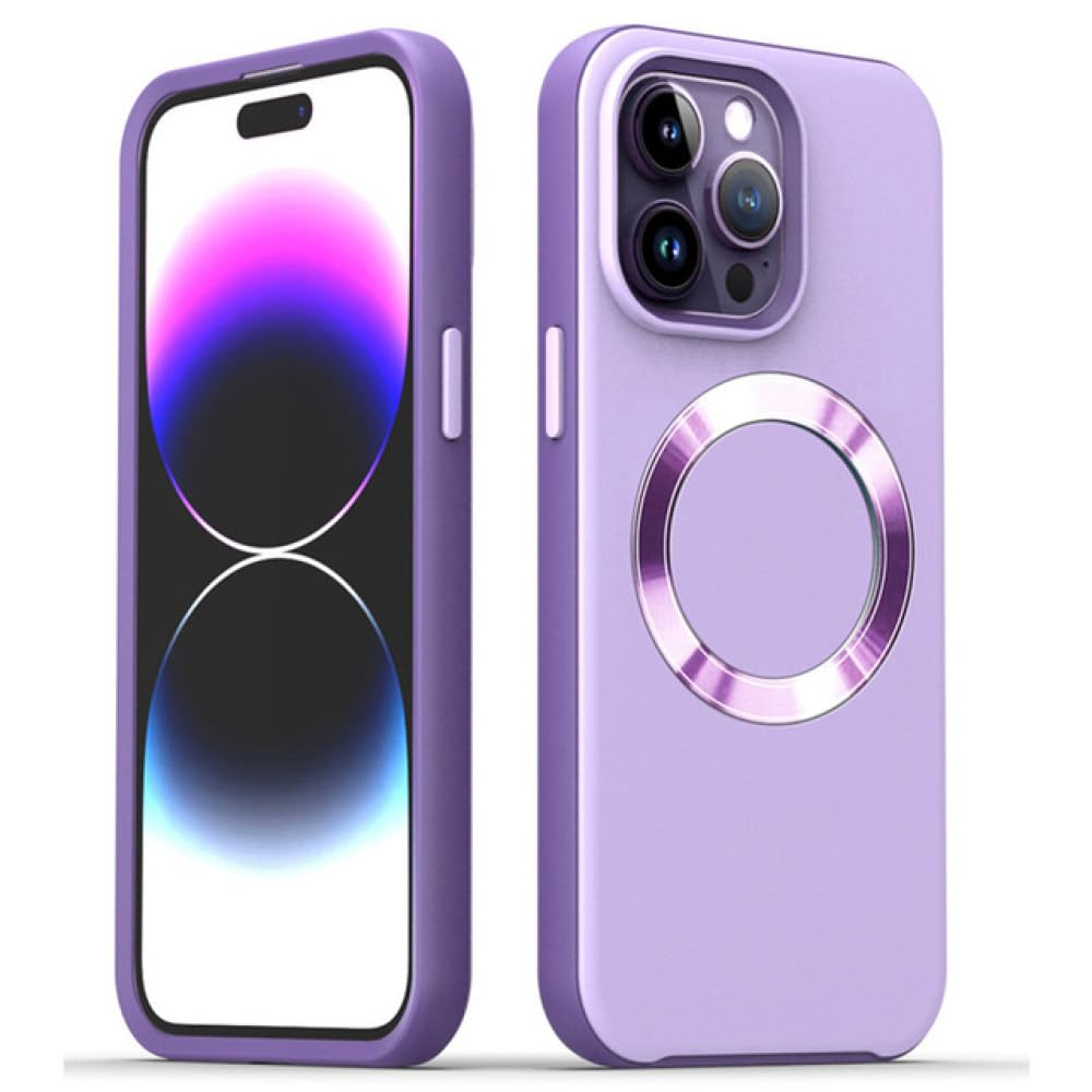Coque magnétique de luxe pour iPhone 14 Pro et 13 Pro Max protection Armor - 7