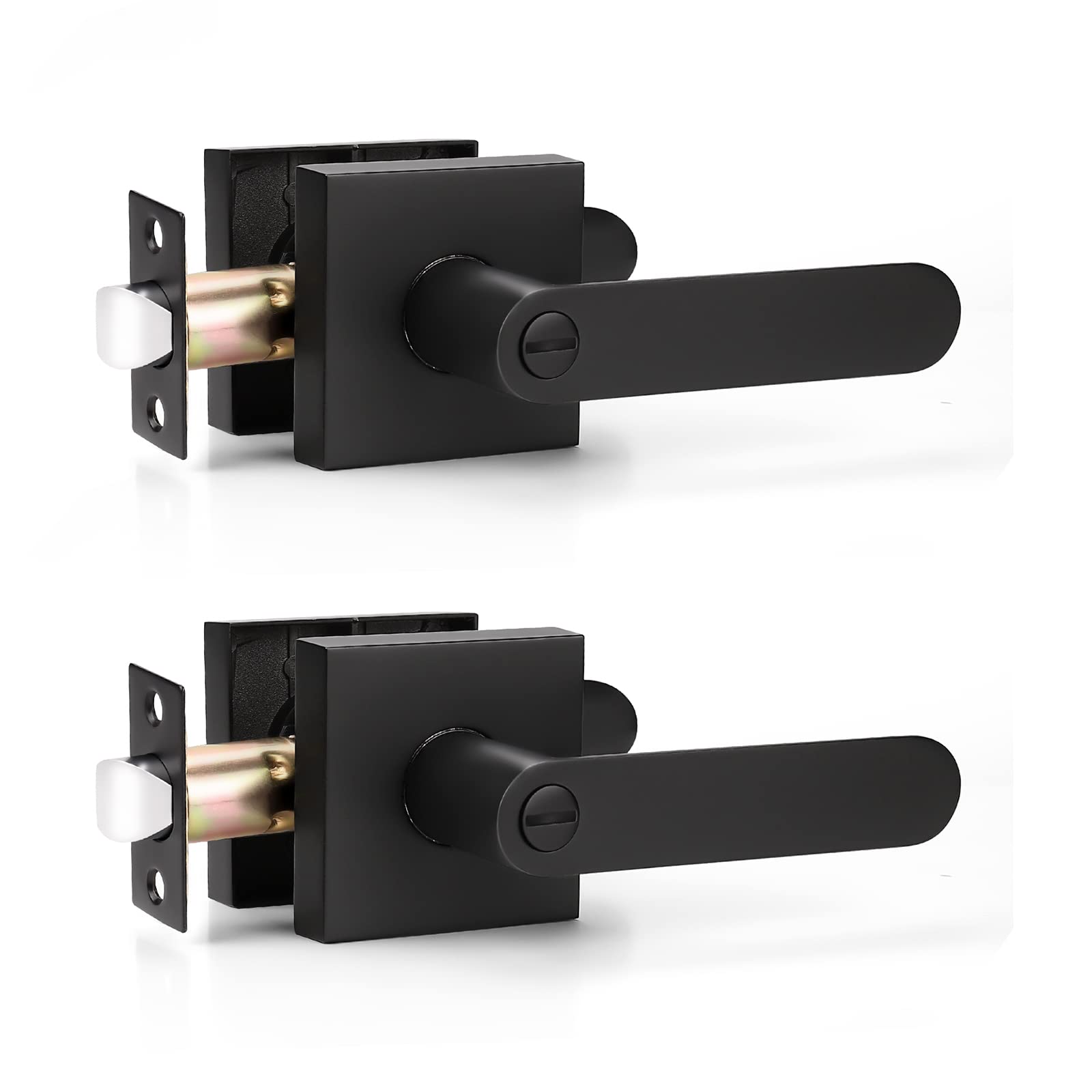 Matte Black Door Handles - Durable & Easy Install -10 Matte Black Door Handles - Durable & Easy Install -10