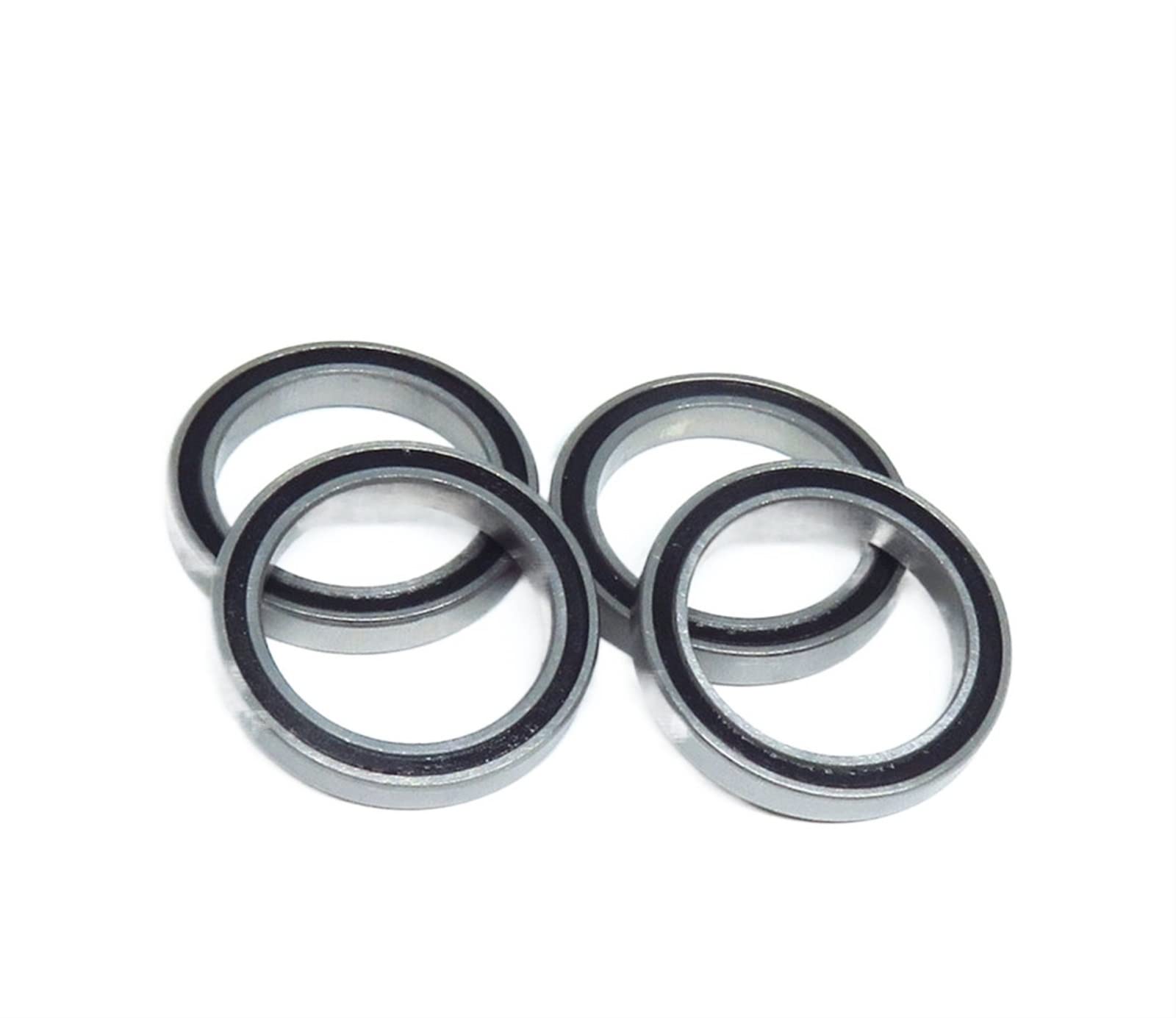 Roulement à rotule sphérique Lot de 10 roulements à billes section mince en acier inoxydable ABEC-5 S6704-2RS 20 x 27 4 mm