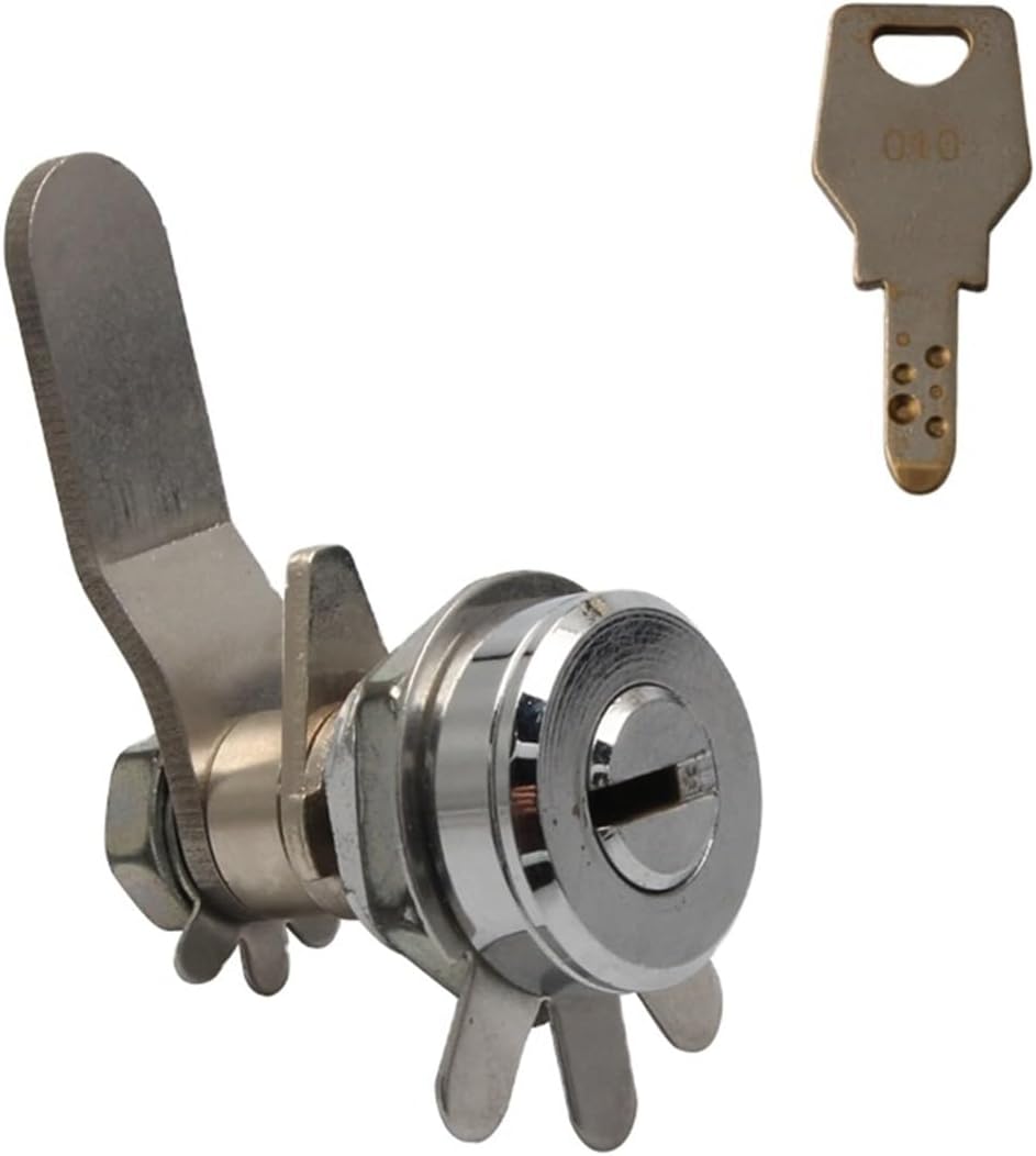 16mm Double Bit JK372 Internal Stainless Steel Recessed Cam Lock 1Pcs