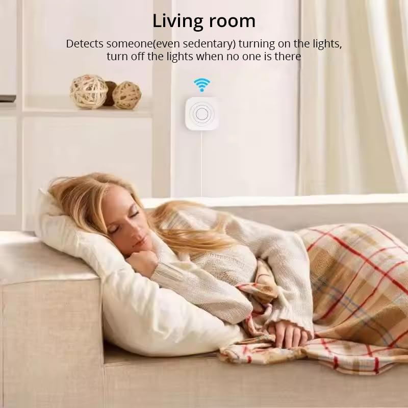 Image of Kerr Smart Sensor | Requires Tuya Zigbee 3.0 Hub, Intruder Alarm, Trigger Functions, Supports Alexa & Google Home Assistant. (Human Presence Zigbee)