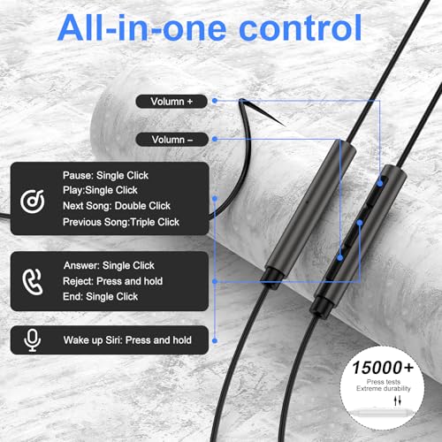 Auriculares tipo C con micrófono compatibles con Samsung Galaxy S26 Ultra y A57 3