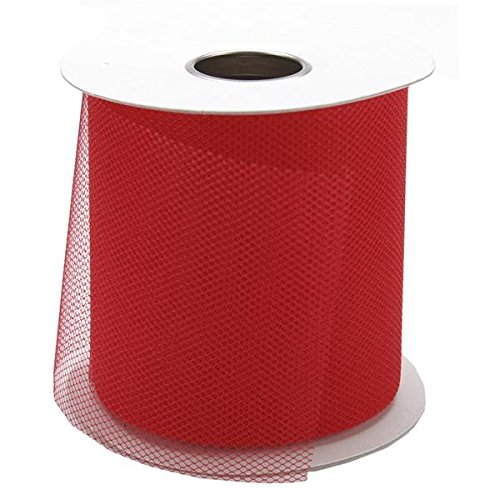 Diamond Net Mesh 3 Wide 25yd Spool-Red