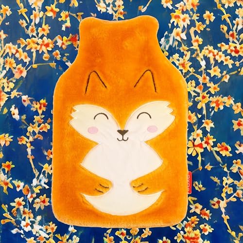 soxo Lustige Wärmflasche Mit Bezug Geschenk Für Frauen Männer Geschenke Lustig Wärmeflasche Fuchs