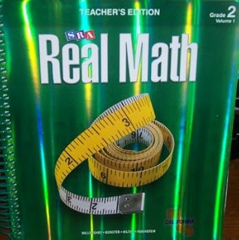 Spiral-bound SRA Real Math California Teacher's Edition Grade 2 Volume 1 Book