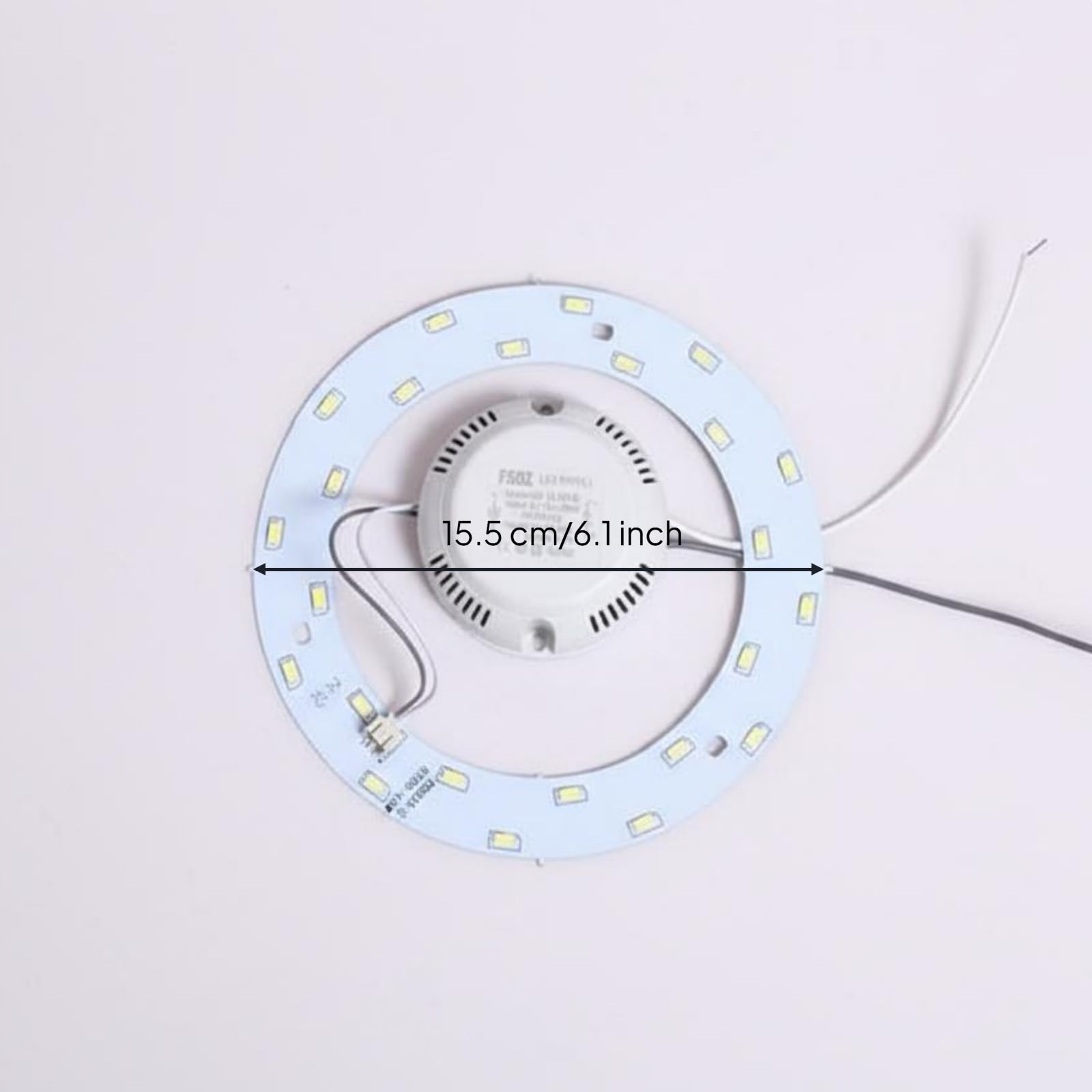 Light-Emitting diode Ceiling Light Retrofit, Round Panel, Energy Saving, Dimmable, 5730 SMD White 12W 15.5cm-picture-13
