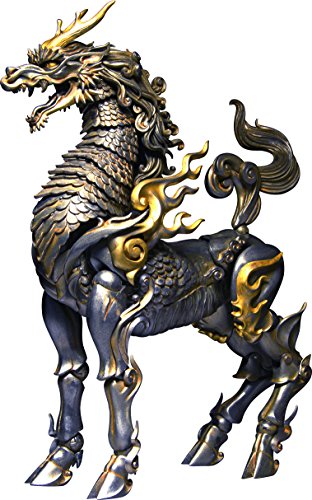 Kaiyodo Takeyashiki Jizai Okimono: Kirin Figure (Iron Reddish Brown Version) #TOP2