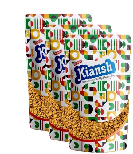 Image of Kiansh Spices (Methi /Fenugreek Seeds, 600g (3x200g))