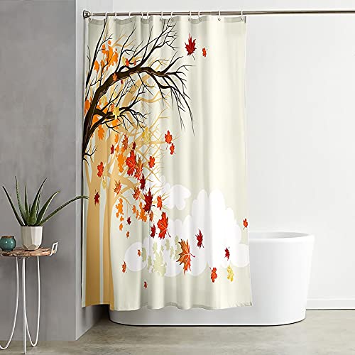 Rideau de douche salle de bain polyester 150x200cm imperméable - 3