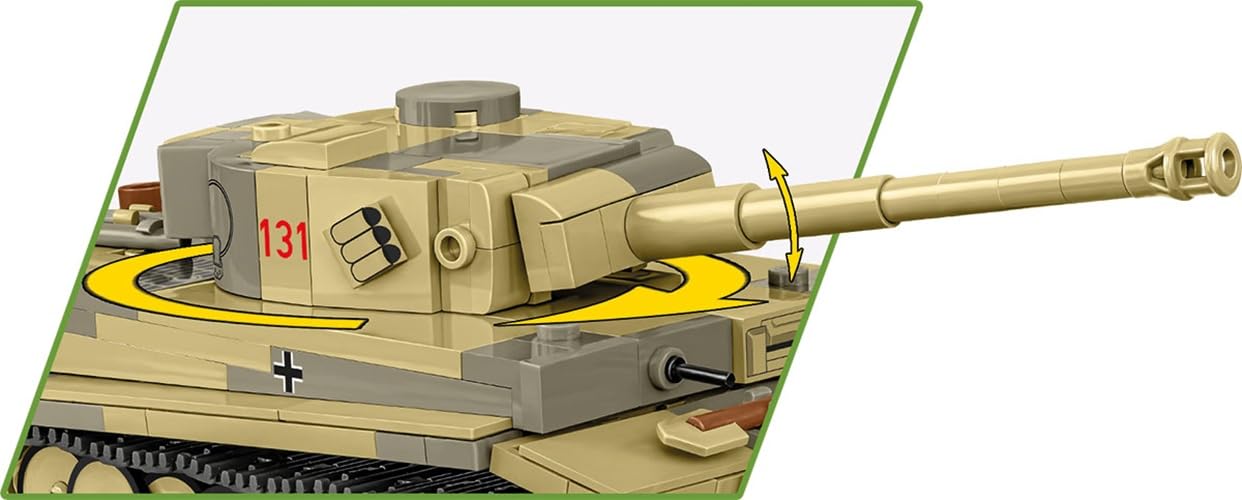 COBI Collezione Storica WWII Panzer VI Tiger 1 n. 131 Tank
