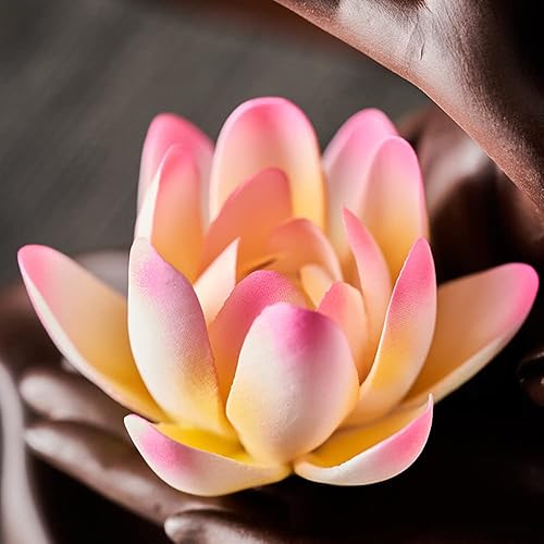 Miniatura 10 de Fuente de incienso, conos de incienso que fluyen, quemador de incienso de cerámica, soporte de incienso de loto, para oficina, hogar, cascada de