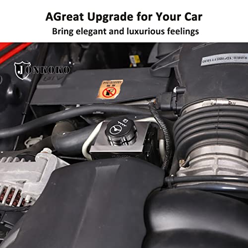 Image of Stainless Engine Bay Side Panel Cover for Corvette C6 2005-2013 Hood Engine Trim,Battery Baffle, Fuse Box,Guide Channel Cover,Engine Interior Accessories (Engine Steering Oil Pot Stopper Cover)