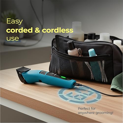 Image of Lifelong Trimmer Men Beard | All in One Shaver, Electric Razor for Beard, Sideburns, Neckline, Chest | Man Rechargeable Hair Cutting Shaving Machine | 60-Min Runtime | 20 Length Settings (0.5-10mm)