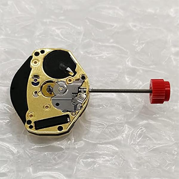 Klocktillbehör Klockreparationsdelar 3 Pins Watch Movement för ETA 902.101 Quarz Movements