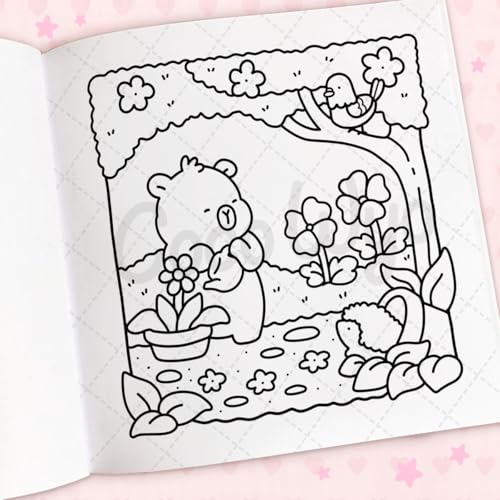 Image of Cozy Cuties: Coloring Book for Adults and Kids (Cozy Spaces Coloring)