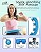 FIT ON FORM Infinity Weighted Hula Hoop for Adults Weight Loss - Smart Exercise Equipment for Home, Adjustable Pilates Circle with 28 Knots (55in) - Fitness Rings for Women, Waist Trainer, Abs Workout