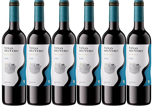 Viñas Del Vero Tinto Selección de Varietales - Vino D.O. Somontano - 6 botellas de 750 ml - Total: 4500 ml