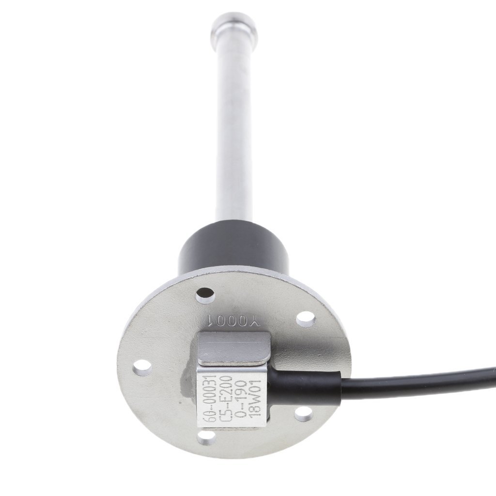 Jauge de niveau de liquide de carburant 200 mm et capteur de niveau d'eau de 52 mm de 2'' pour bateau, yacht, voiture, camion