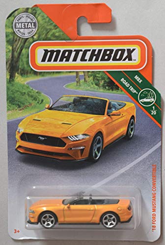 Matchbox 2019 MBX Road Trip '18 Ford Mustang Convertible 4/100