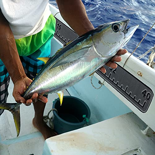 Planche à mesurer de poisson adhésive de 101,6 cm pour kayak
