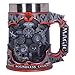 Price comparison product image Nemesis Now Magic The Gathering Five Colour Wheel Tankard, Grey, 15.5cm