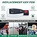 Beefunny 315MHz Smart 3+1 4 Button Replacement Remote Key Fob for Mercedes-Benz Support NEC & BGA 2000-2014 Year, 705 Moto
