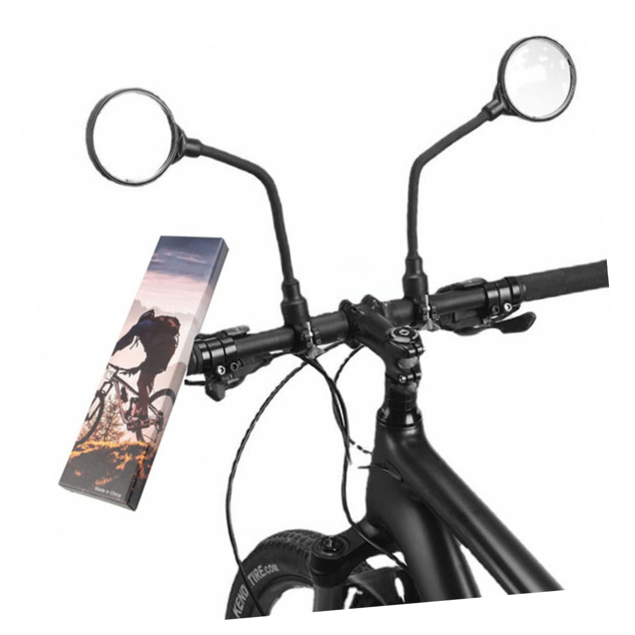 TOYANDONA 2 Pezzi Specchietto Retrovisore Rotondo Per Bici Specchietto Retrovisore Per Ciclismo Per Specchietti Per Per Manubrio Specchietto Per Manubrio
